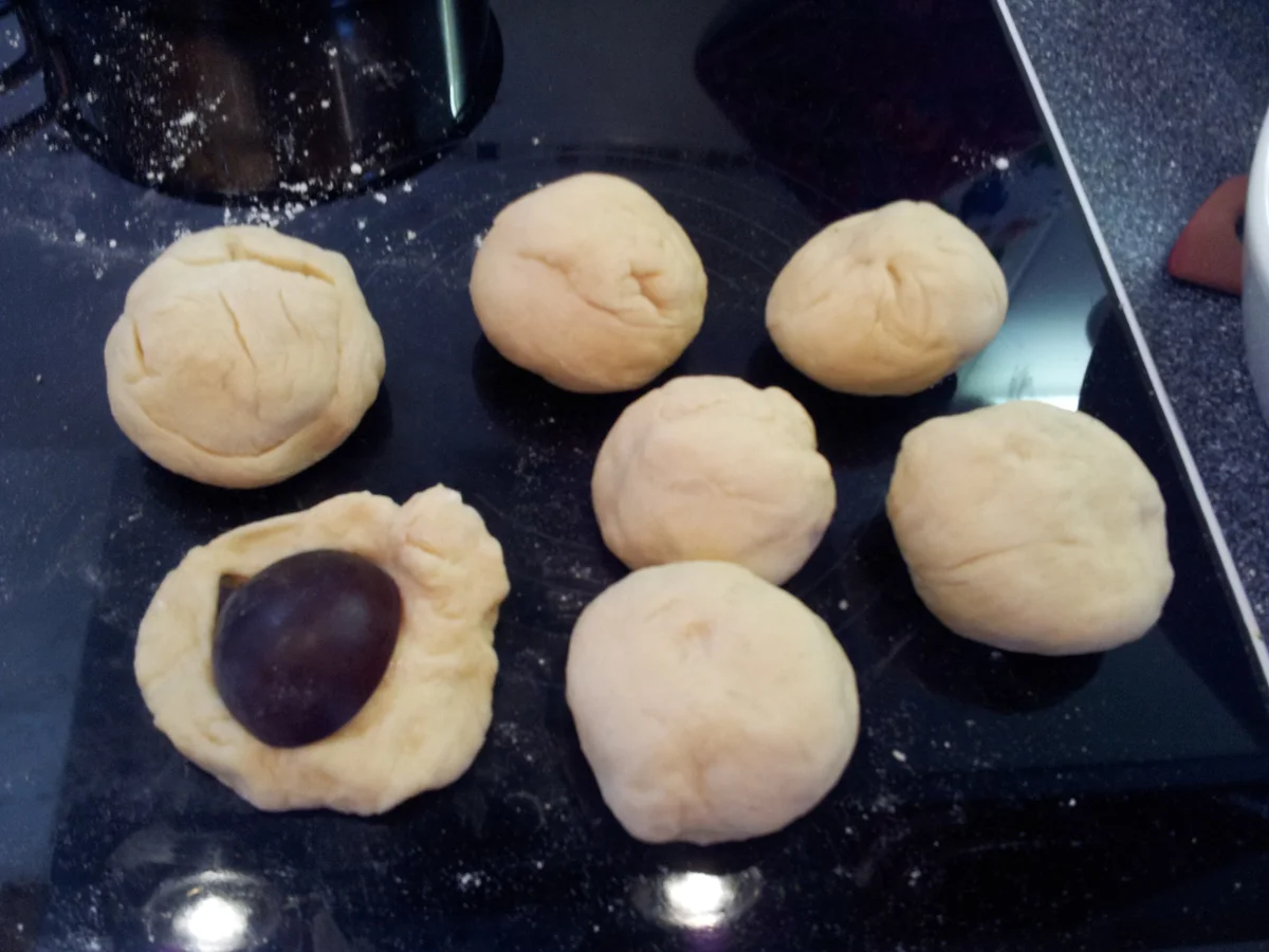 Gebackene Zwetschgenknödel - Rezept - Bild Nr. 549