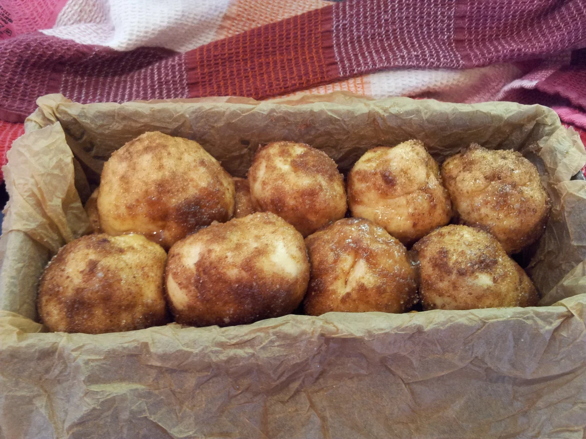 Gebackene Zwetschgenknödel - Rezept - Bild Nr. 553