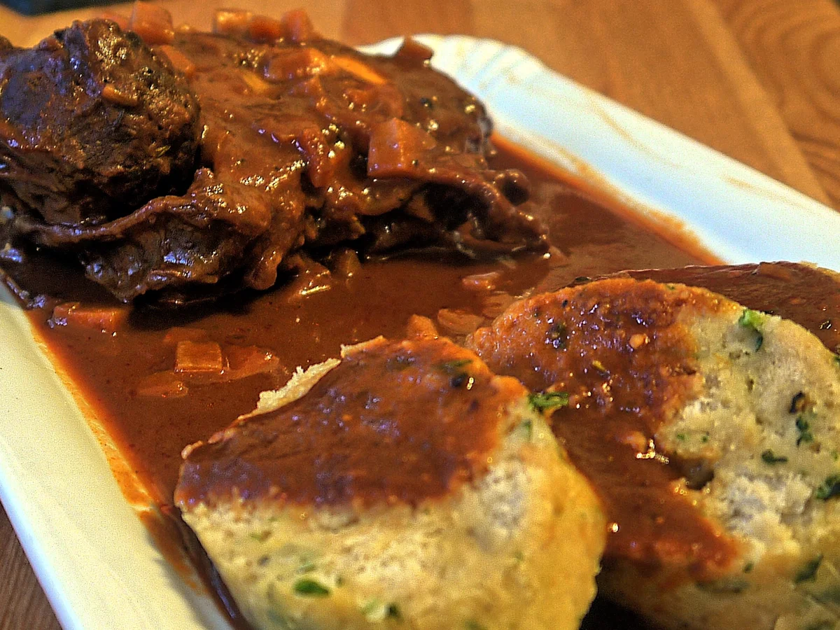 Geschmorte Beinscheibe vom Jungbullen - Rezept - Bild Nr. 561