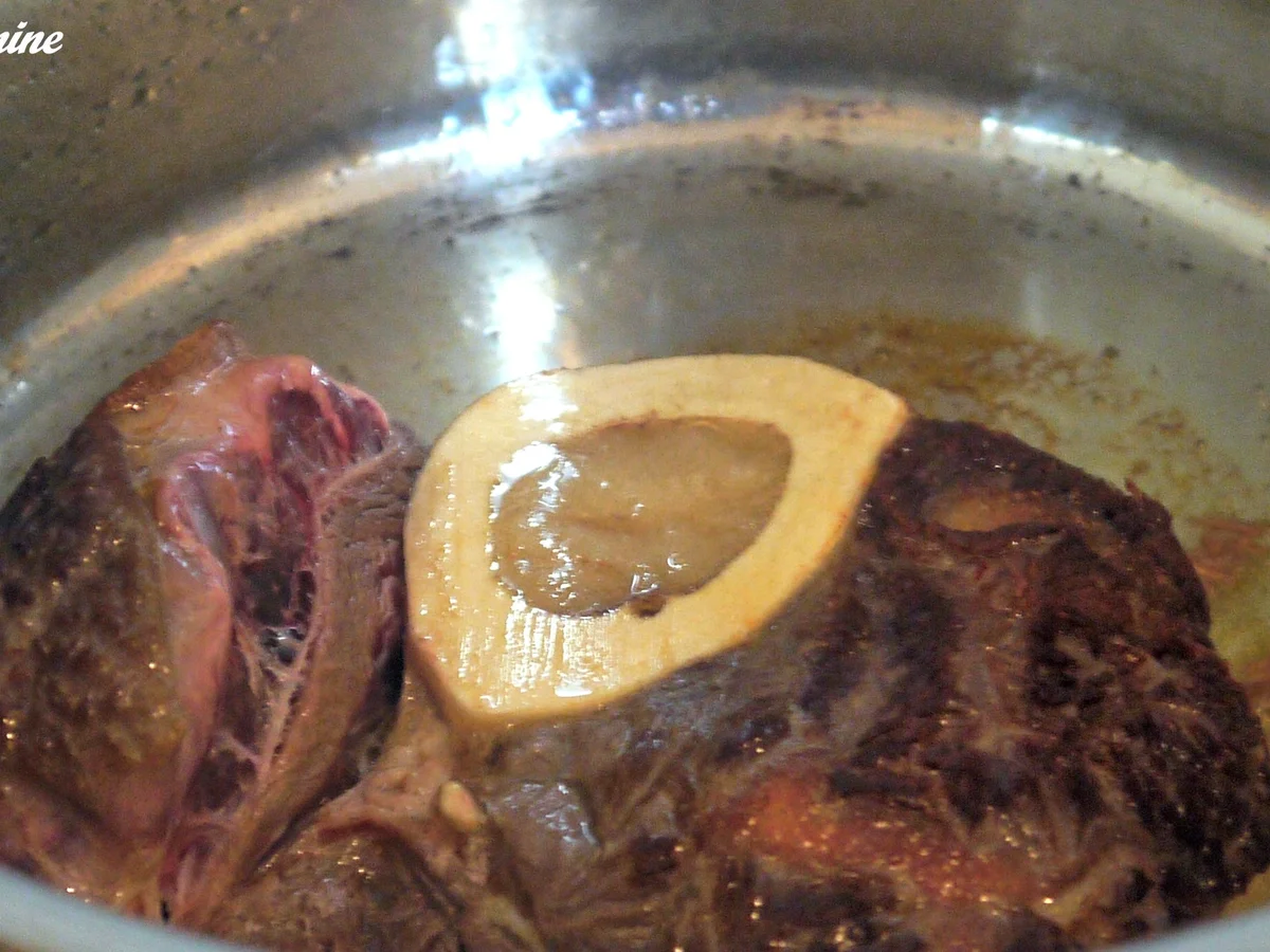 Geschmorte Beinscheibe vom Jungbullen - Rezept - Bild Nr. 565
