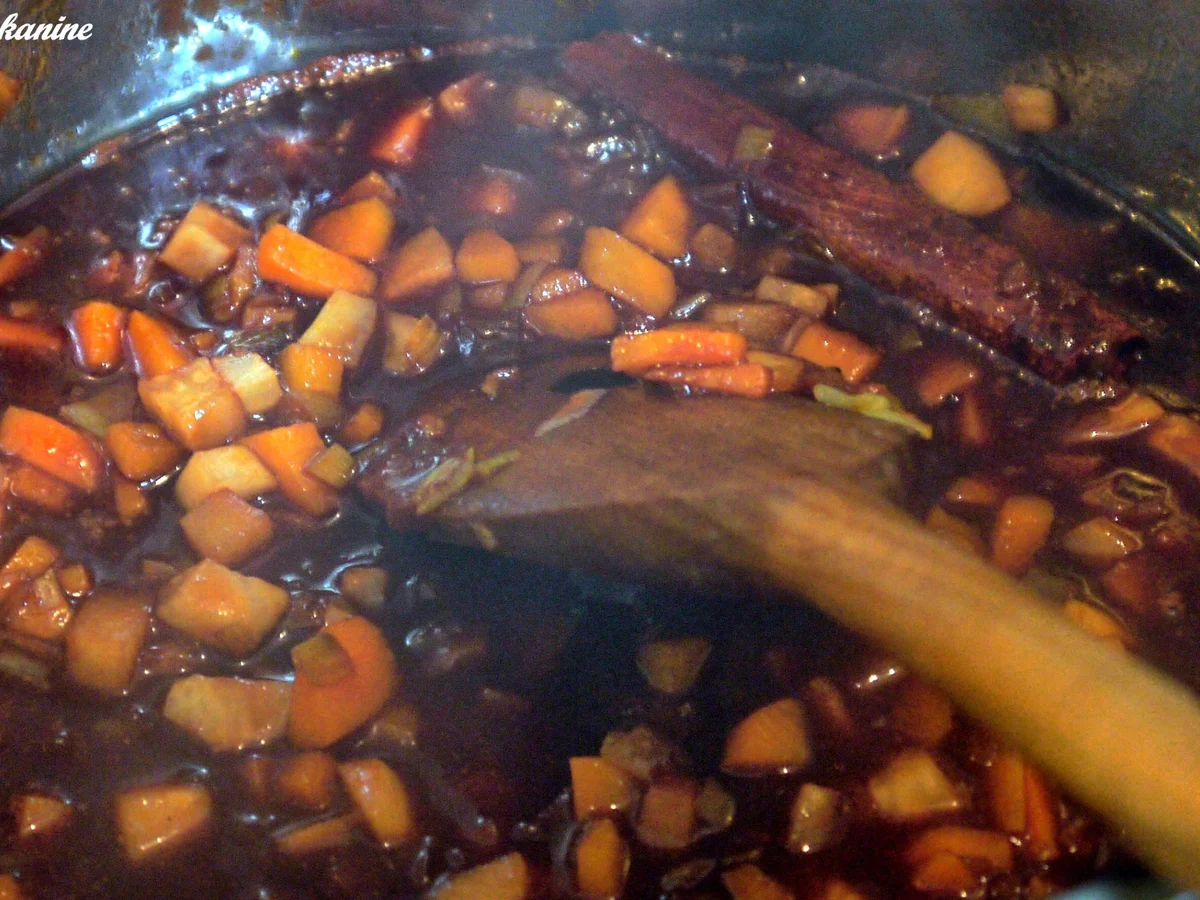 Geschmorte Beinscheibe vom Jungbullen - Rezept - Bild Nr. 568