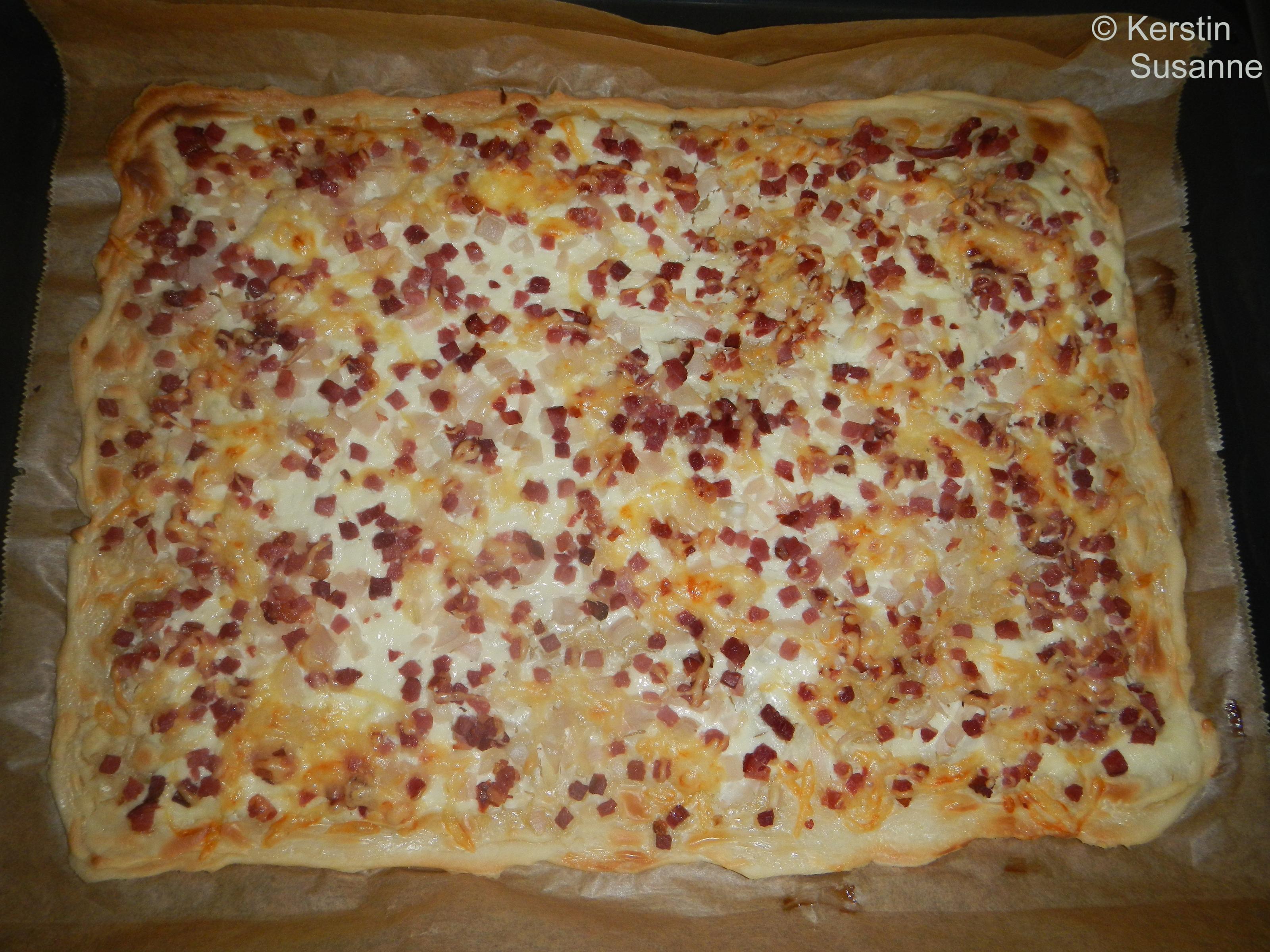 Bilder für Flammkuchen mit Für den Teig: und Mehl - Rezept