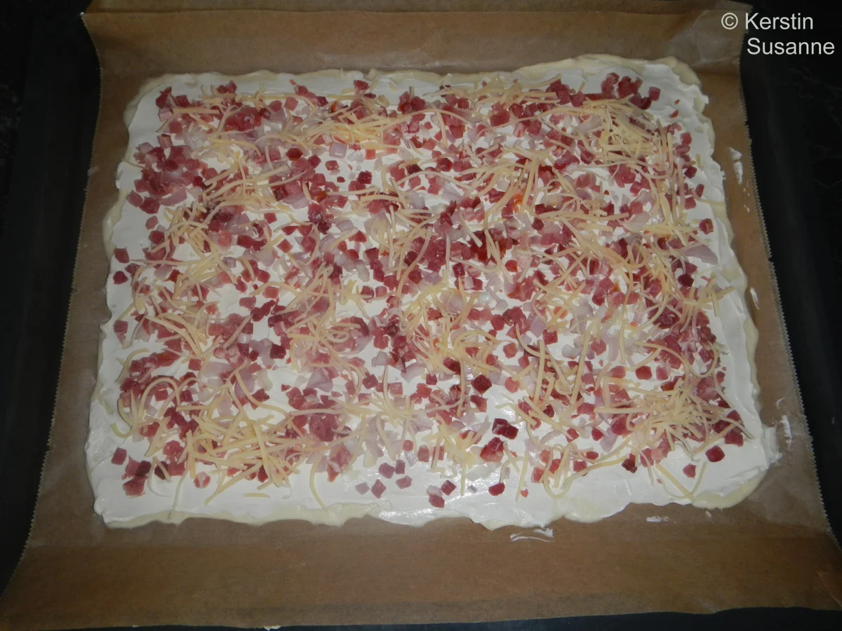 Rezept: Flammkuchen Bild Nr. 557 Flammkuchen - Rezept - Bild Nr. 557