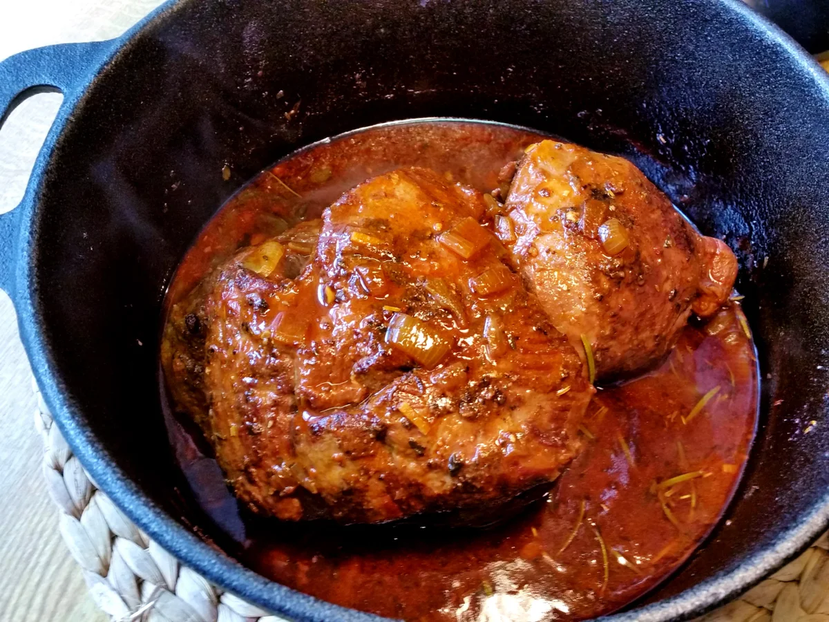 Geschmorte Lammkeule - Rezept - Bild Nr. 577