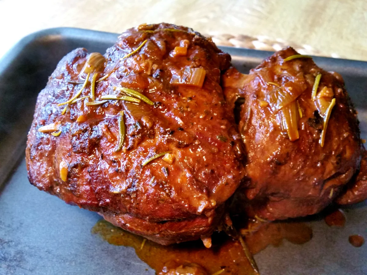 Geschmorte Lammkeule - Rezept - Bild Nr. 578