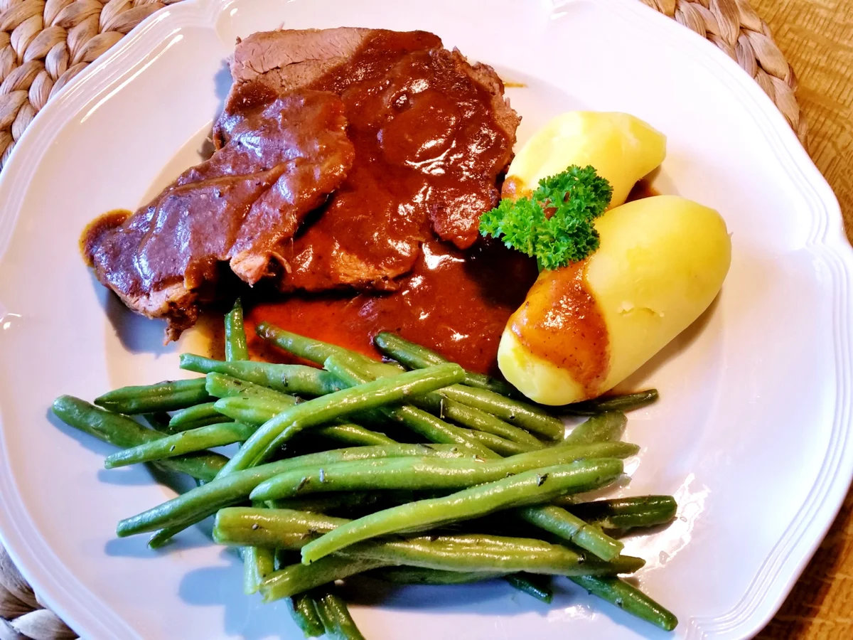 Geschmorte Lammkeule - Rezept - Bild Nr. 579