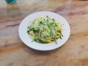 Spaghetti mit Kräuter-Rahm Sauce - Rezept - Bild Nr. 563