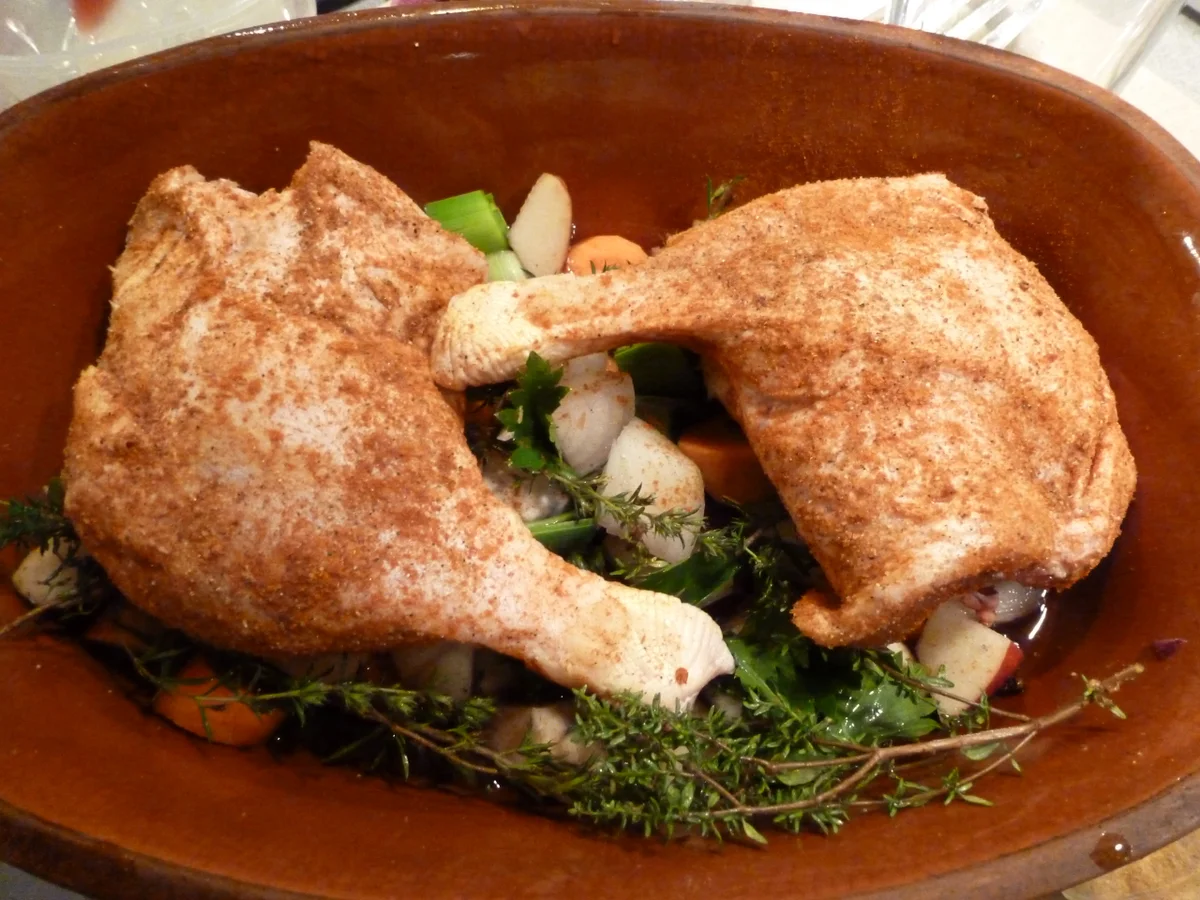 Entenschlegel aus dem Römertopf - Rezept - Bild Nr. 562