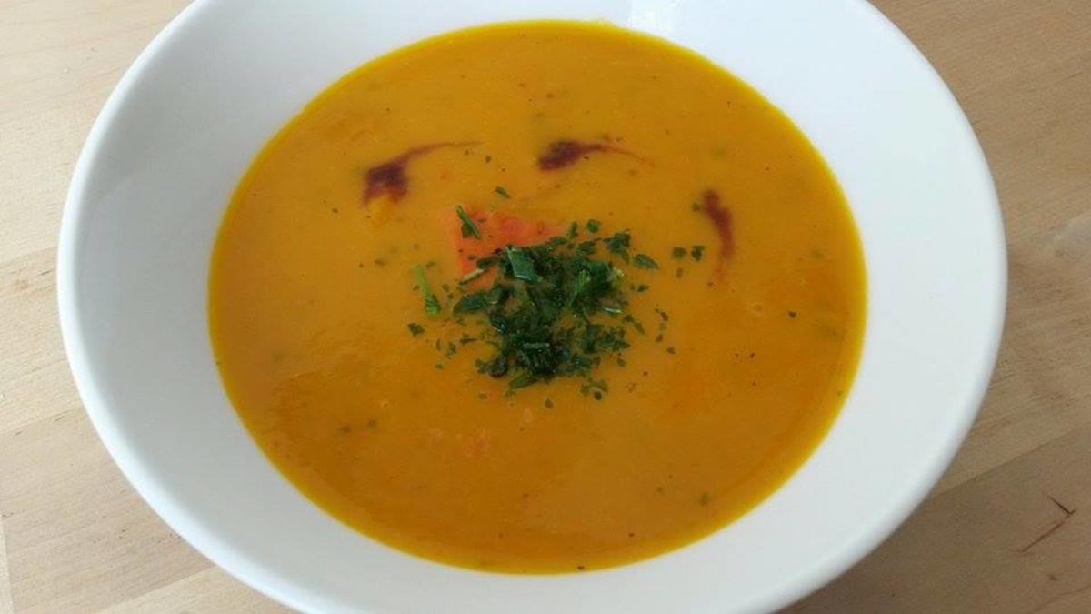 Kürbis - Möhren - Suppe - Rezept mit Bild - kochbar.de