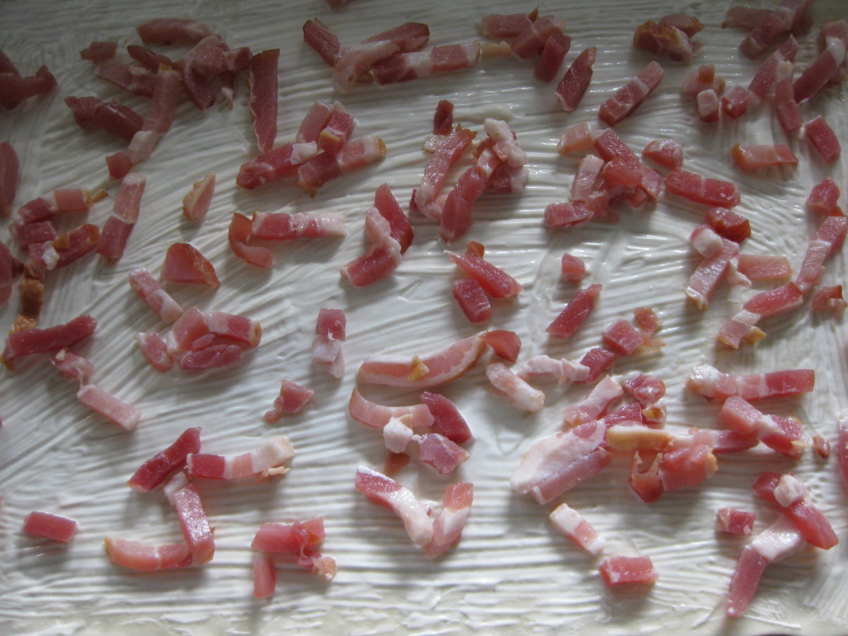 Flammkuchen mit Speck und Zwiebeln - schnell &amp; einfach - von eagle-Peter