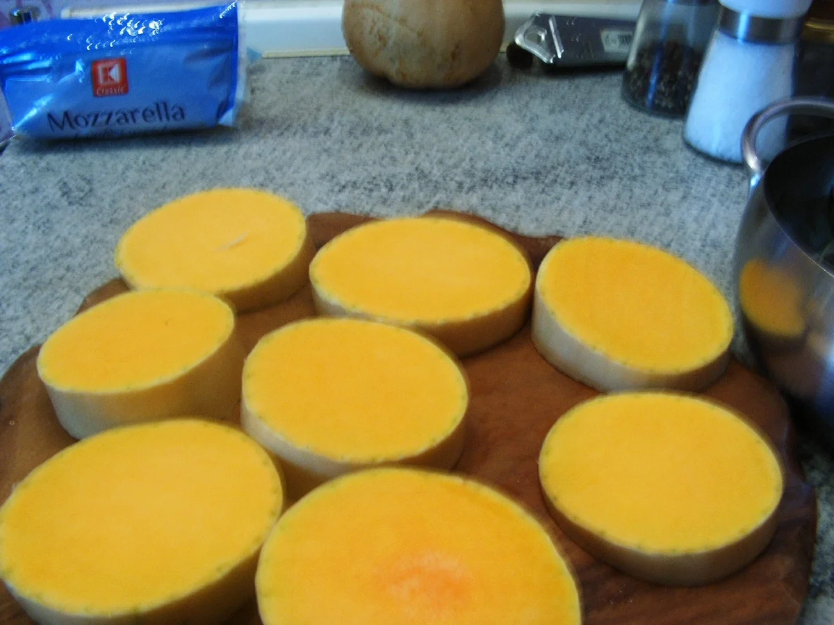 Kürbisschnitzel mit Käsepanade - Rezept - Bild Nr. 567