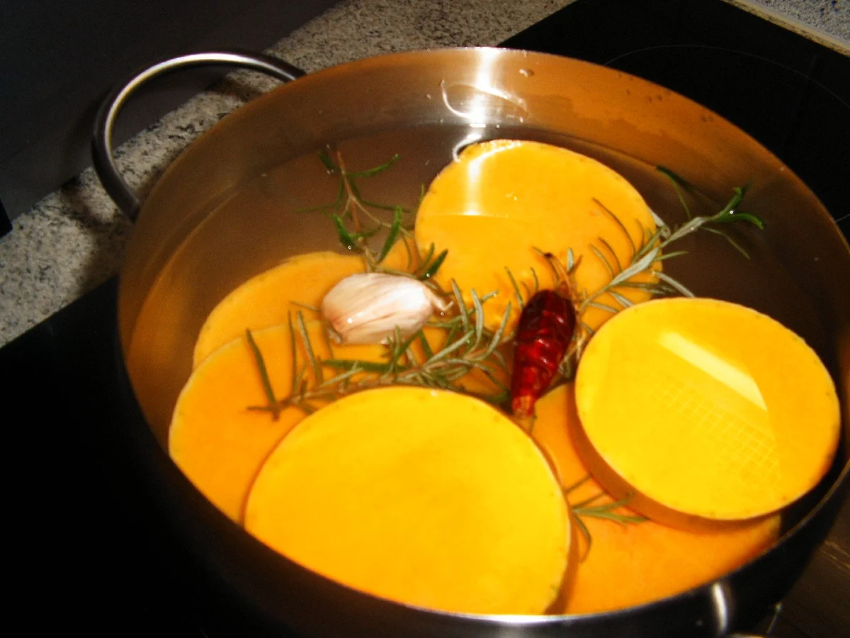 Kürbisschnitzel mit Käsepanade - Rezept - Bild Nr. 568