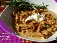 Pfifferling Gulasch - ein Spätsommer Pilz Rezept, schnell lecker DIY - Rezept - Bild Nr. 565