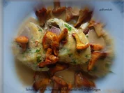 Schweinefilet im Semmelknödelmantel mit Pfifferlingen - Rezept - Bild Nr. 578