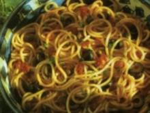 Sizilianische Spaghetti - Rezept