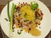 Mariniertes Safranhähnchen mit persischem Juwelenreis und Berberitzen - Rezept