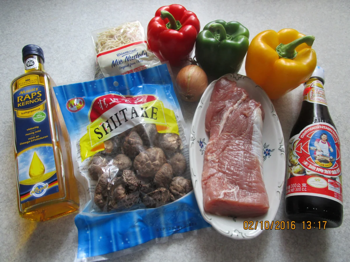 Schweinefleisch mit Paprika - Rezept - Bild Nr. 579