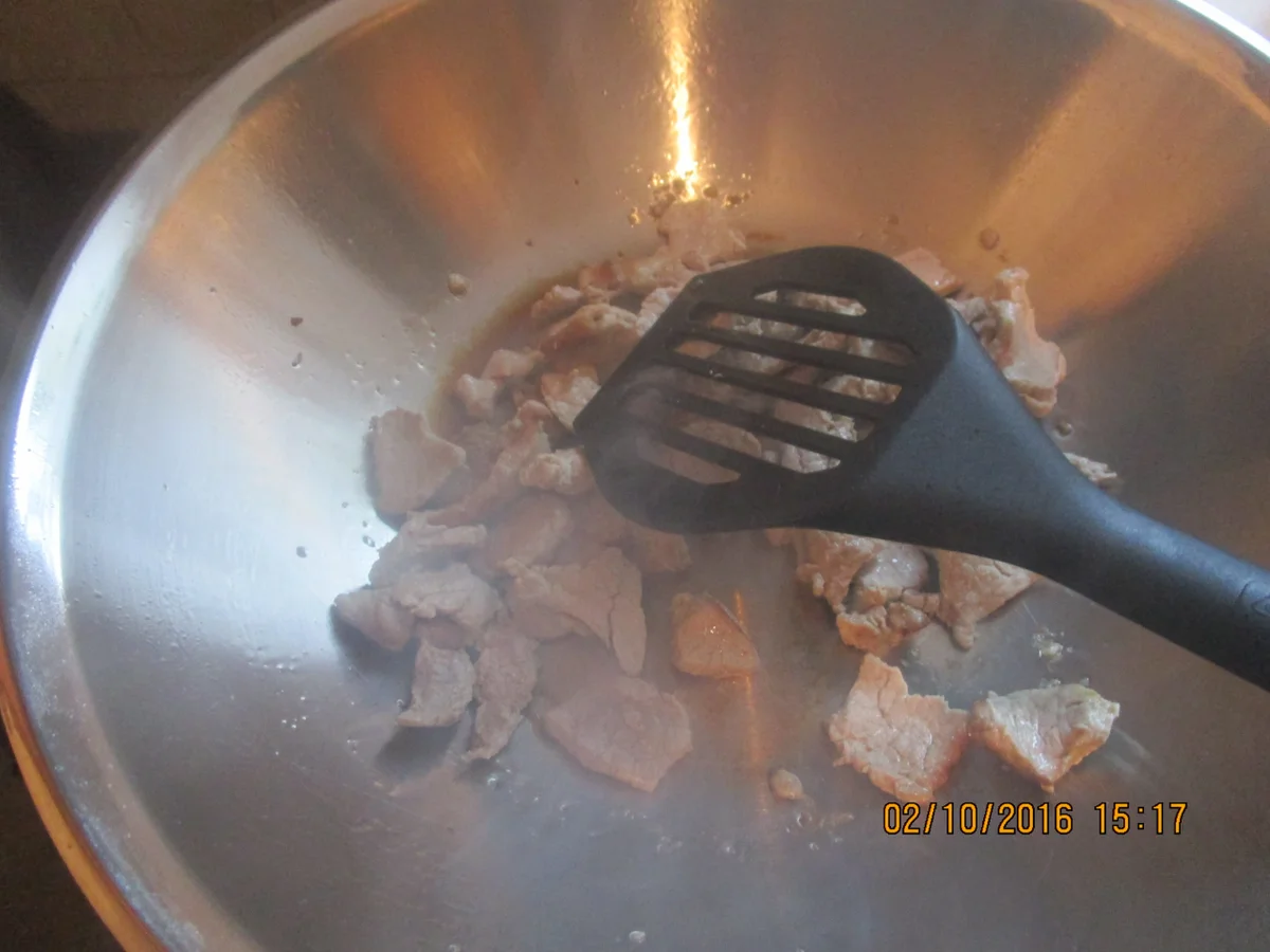 Schweinefleisch mit Paprika - Rezept - Bild Nr. 585