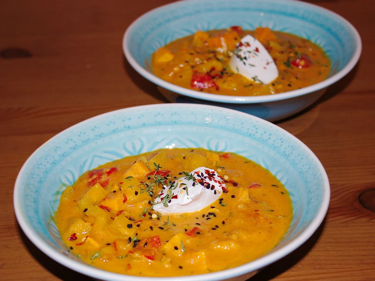 Kürbis-Gemüse-Eintopf - Rezept - Bild Nr. 595