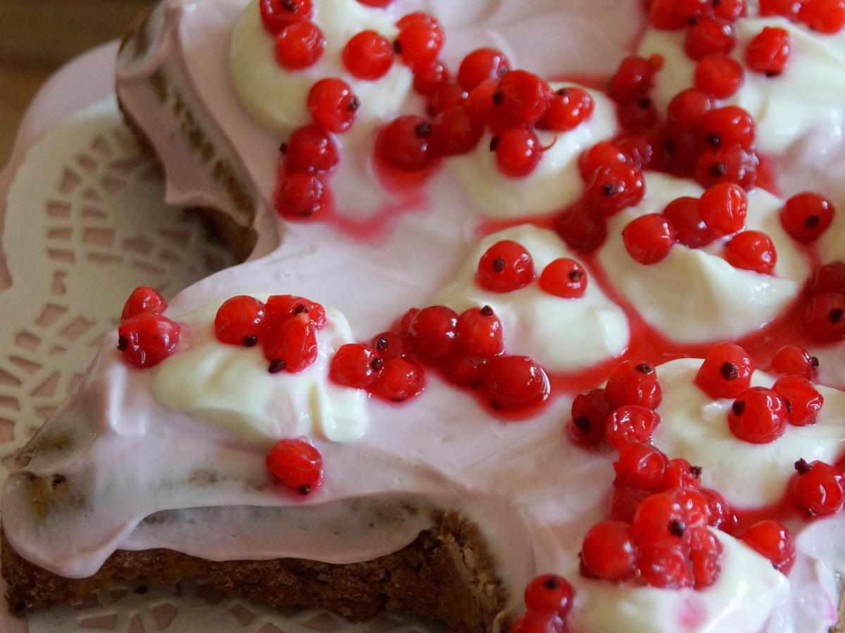 Mohn-Johannisbeer-Kuchen; glutenfrei - Rezept - kochbar.de