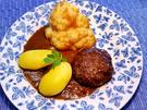 Hacksteaks - in Pfeffer-Rotwein-Soße - Rezept - Bild Nr. 595