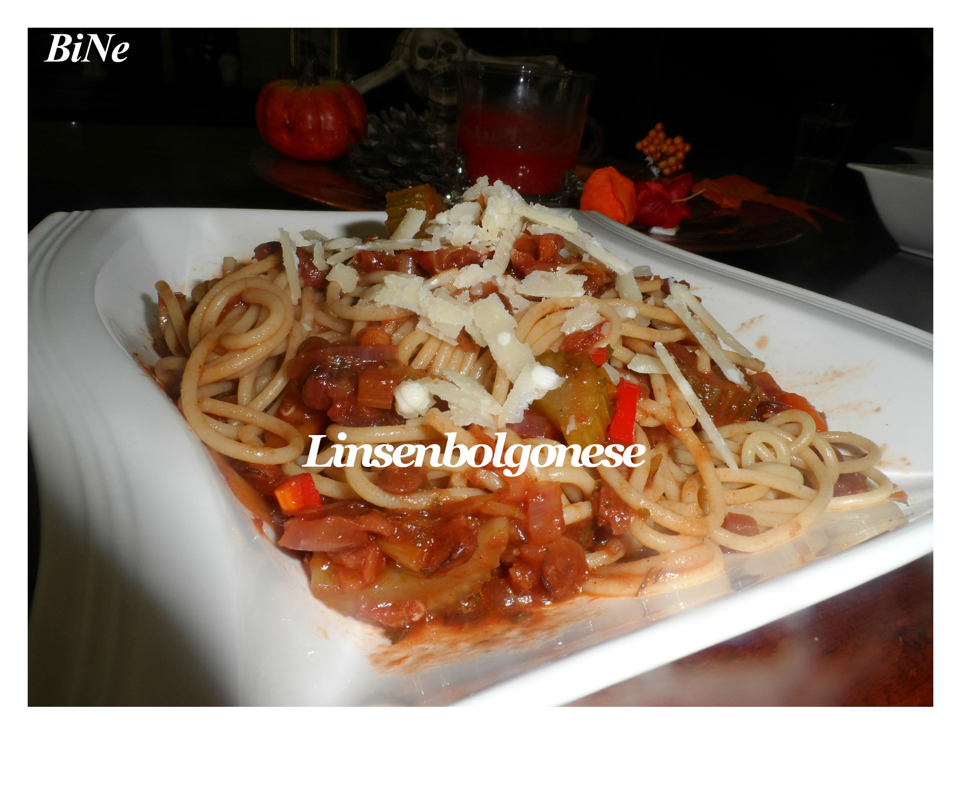 Bilder für BiNe` S LINSENBOLOGNESE - Rezept