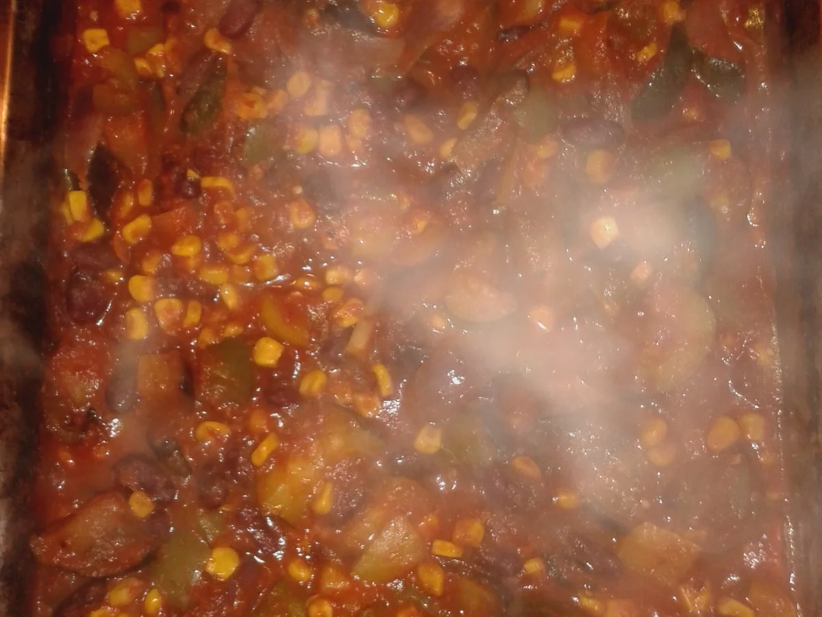 Chili con verduras - Gemüse-Chili aus dem Ofen - vegan - Rezept - Bild Nr. 594