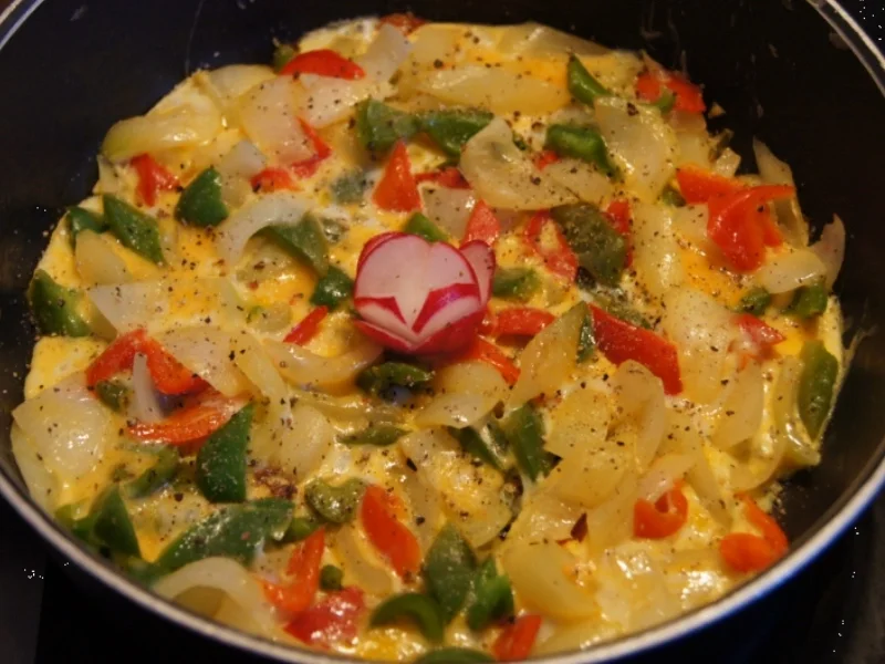Paprika Omelett - Rezept