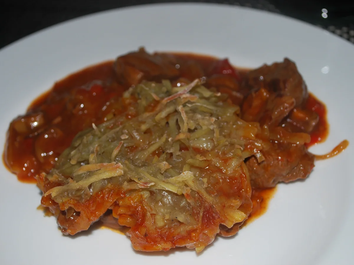 Jägergulasch mit Röstikruste - Rezept - Bild Nr. 605