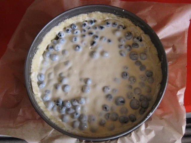 Heidelbeernkuchen mit sauer Sahne Guss - Rezept - Bild Nr. 621