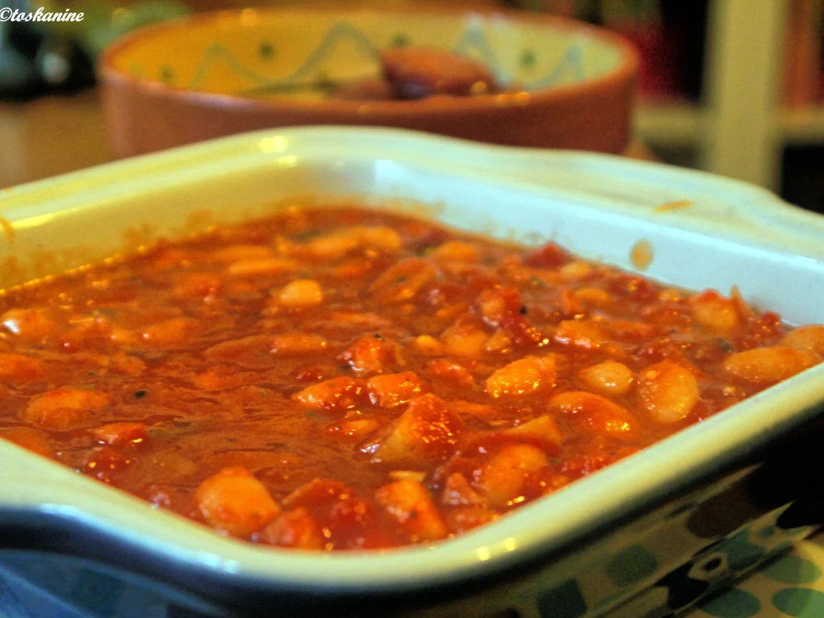 Überbackener Tomaten-Bohnen-Topf - Rezept - Bild Nr. 636