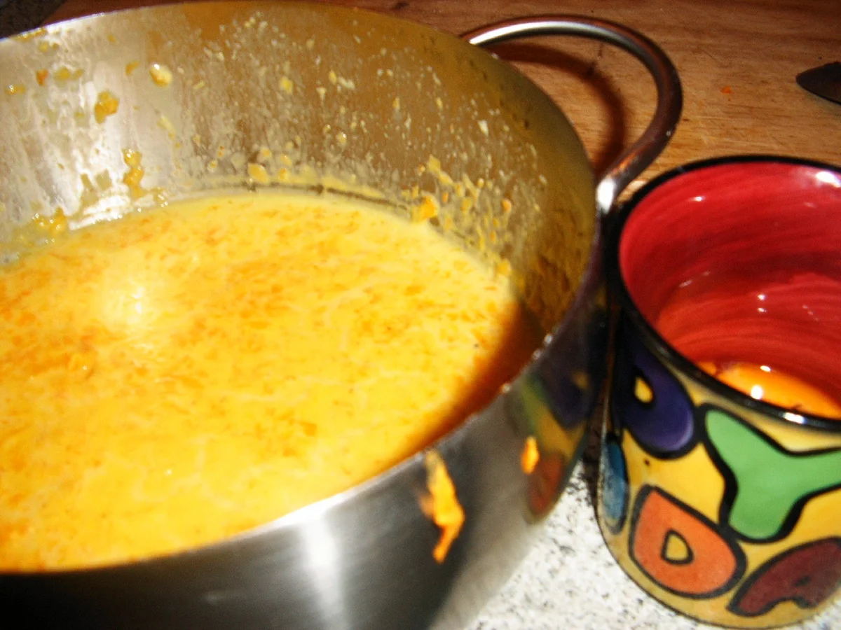 Rezept: Bandnudeln mit Kürbissoße Bild Nr. 4 Bandnudeln mit Kürbissoße - Rezept - Bild Nr. 4