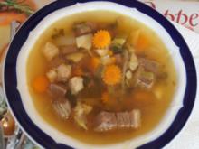 Tafelspitz-Kraftsuppe - Rezept - Bild Nr. 610