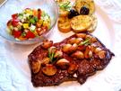 Rumpsteak mit Champignons - Rezept - Bild Nr. 640