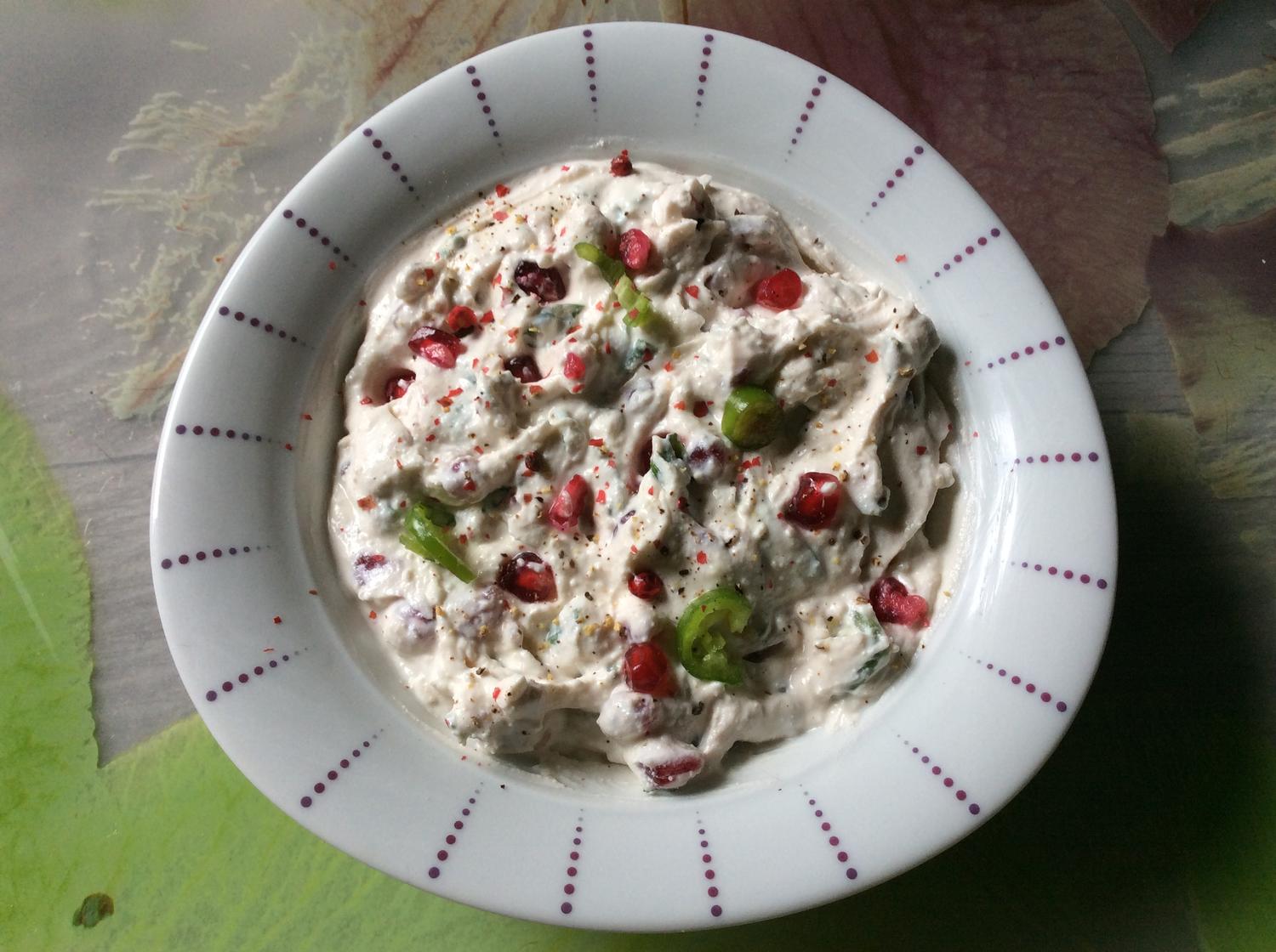 Käsecreme mit Granatapfel - Rezept mit Bild - kochbar.de