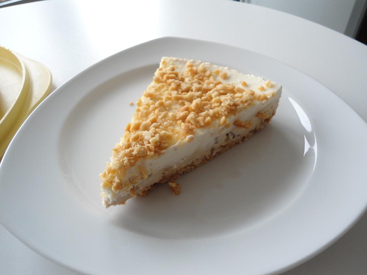 Erdnuss-Cheesecake Käsekuchen - Rezept - Bild Nr. 3