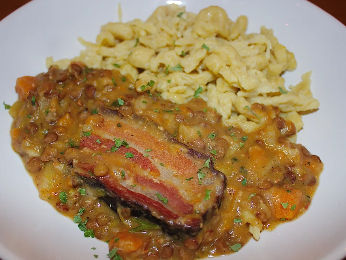 Linsen und Spätzle Nr°2 - Rezept - Bild Nr. 666