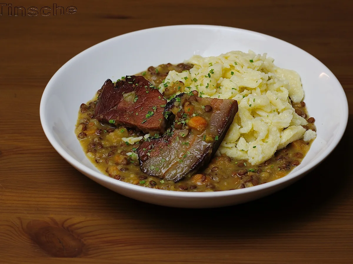 Linsen und Spätzle Nr°2 - Rezept - Bild Nr. 4709