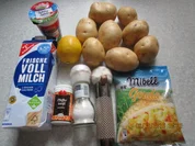 Lachs-/Spinat-Auflauf überbacken mit Kartoffelpü und Käse - Rezept - Bild Nr. 665