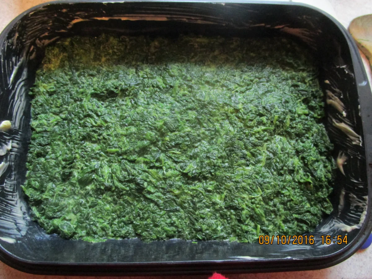 Rezept: Lachs-/Spinat-Auflauf überbacken mit Kartoffelpü und Käse Bild Nr. 685 Lachs-/Spinat-Auflauf überbacken mit Kartoffelpü und Käse - Rezept - Bild Nr. 685