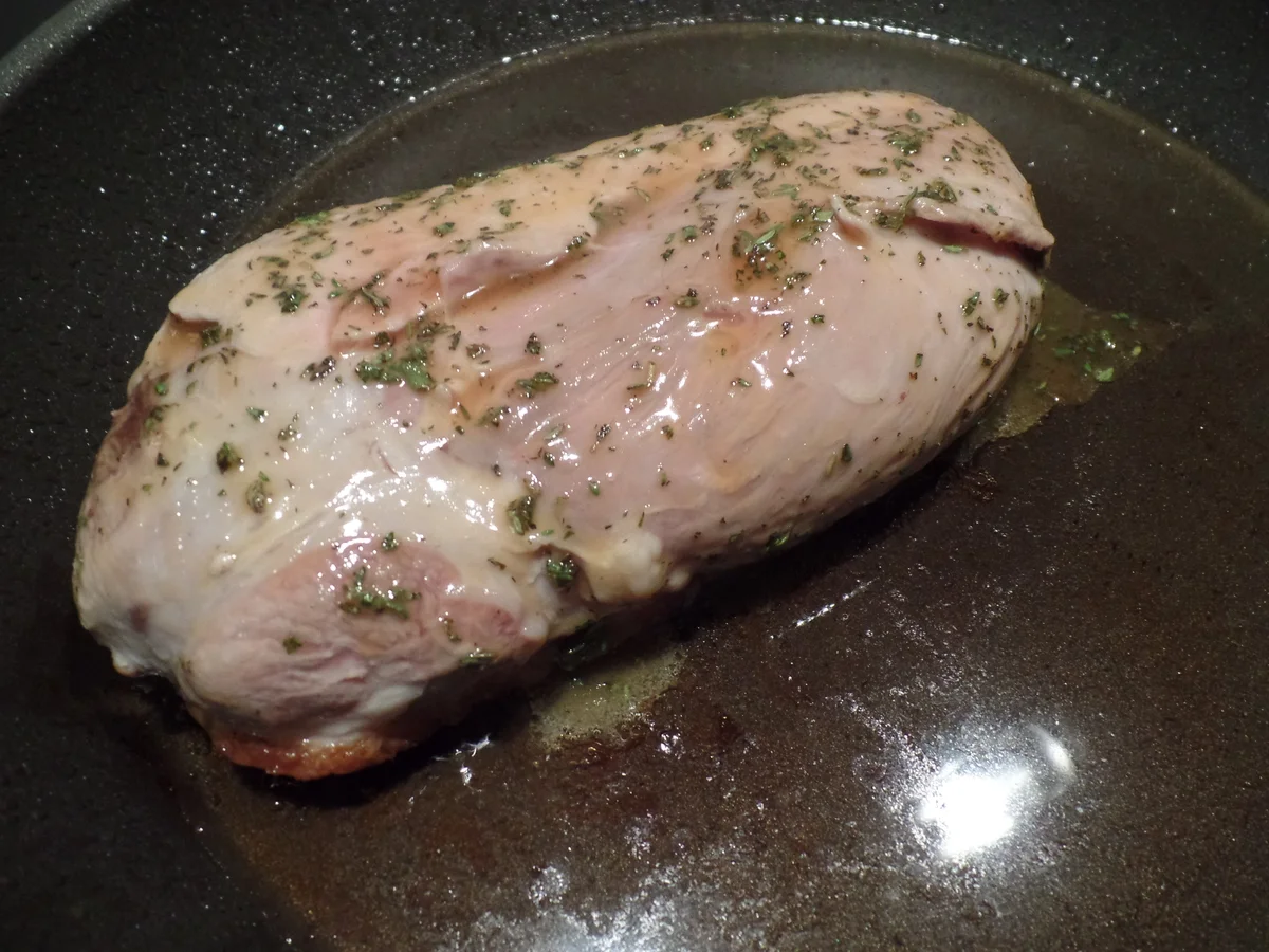 Entenbrust mit Äpfeln und Zwiebeln - Rezept - Bild Nr. 688