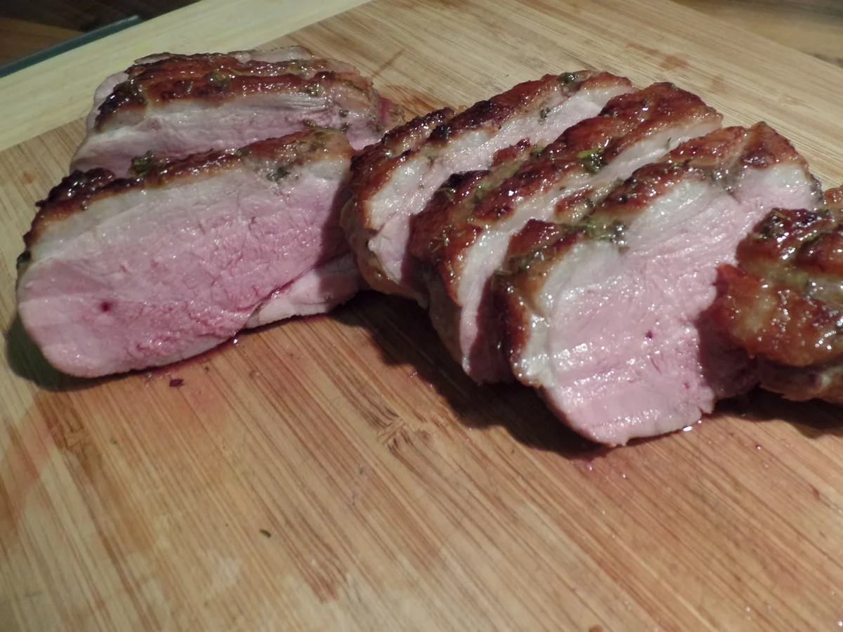 Entenbrust mit Äpfeln und Zwiebeln - Rezept - Bild Nr. 695