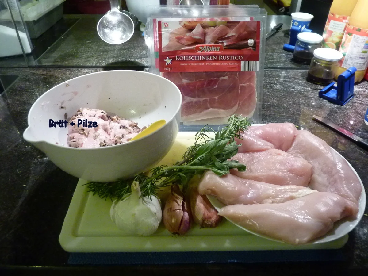 Rezept: Gefüllter Poulet Braten Bild Nr. 682 Gefüllter Poulet Braten - Rezept - Bild Nr. 682