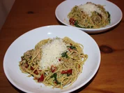 Spaghetti mit Rucola, Tomate & Thufisch - Rezept - Bild Nr. 683