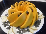 Kürbis-Apfel-Frischkäse-Pudding mit Zimt-Joghurt-Soße - Rezept - Bild Nr. 686