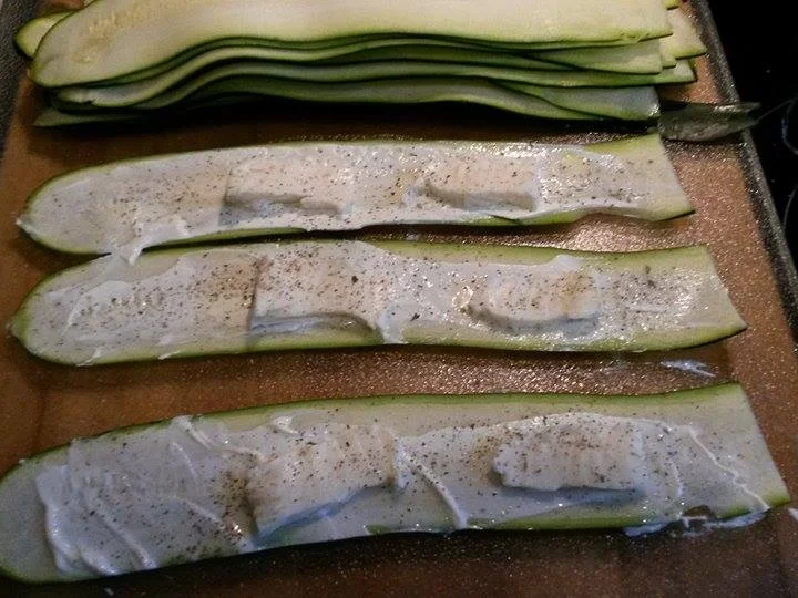 Schinken - Mozzarella Zucchini Röllchen - Rezept - Bild Nr. 682