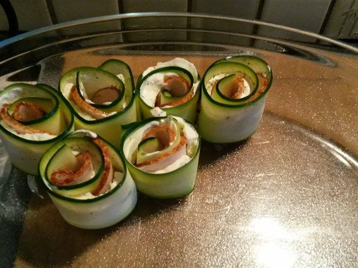 Schinken - Mozzarella Zucchini Röllchen - Rezept - Bild Nr. 684