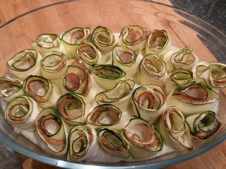 Schinken - Mozzarella Zucchini Röllchen - Rezept - Bild Nr. 686