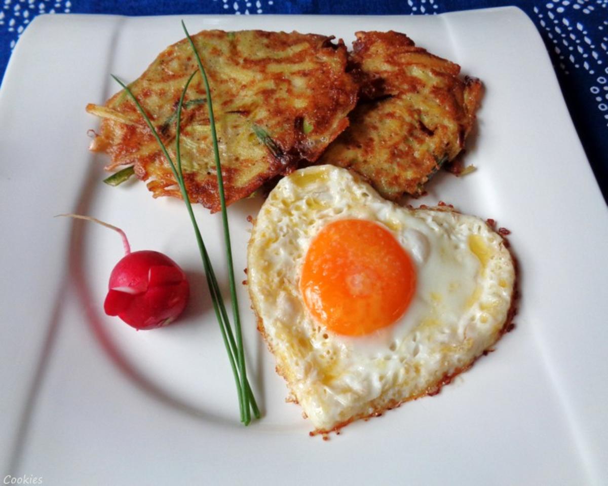 Lauch - Kartoffel - Rösti ... - Rezept - kochbar.de