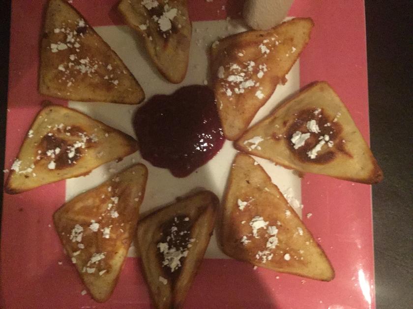 süße Flecken mit Apfel und Schuß - Rezept - kochbar.de